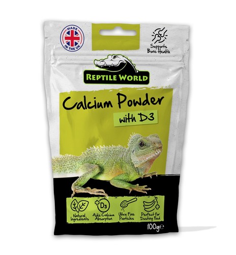 Reptile world calcium powder - world,