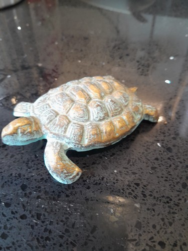 Brass tortoise - brass,