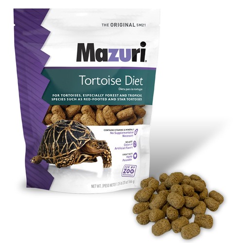 Mazuri tortoise diet 566g - diet,