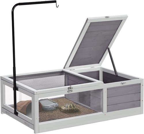 Tortoise habitat wooden - habitat,