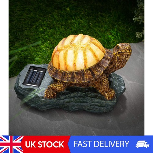 Solar powered garden - powered, turtle