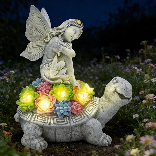 Solar fairy tortoise - solar, ornament